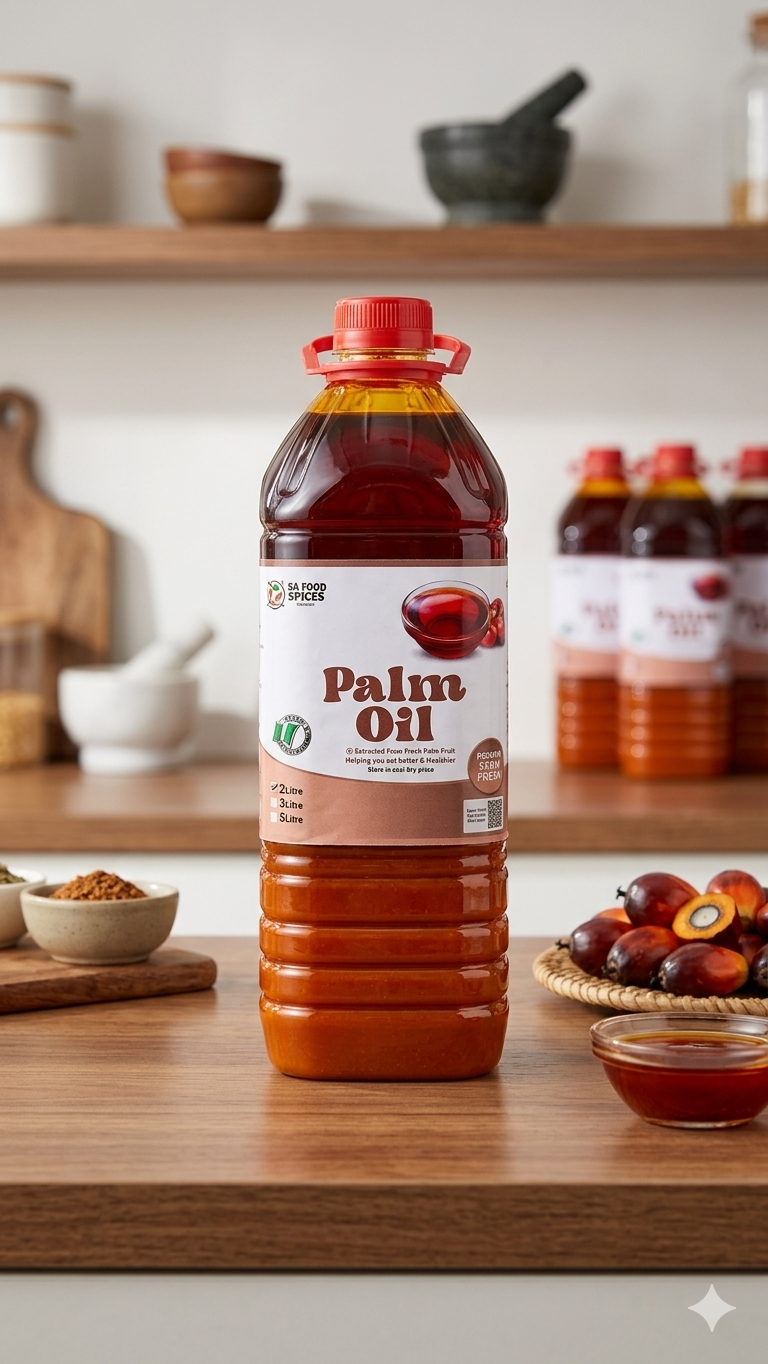 Palm Oil – Premium Nigerian Red Palm Oil 2L