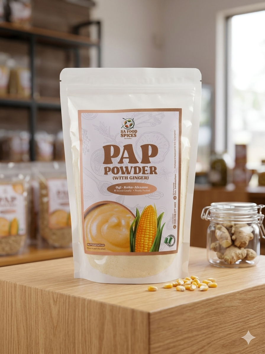 YELLOW PAP WITH GINGER (500g)