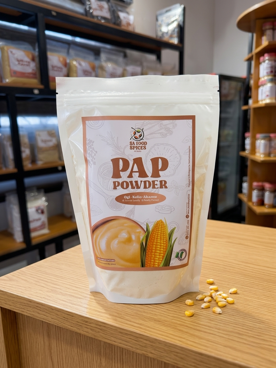 PLAIN YELLOW PAP POWDER (500g)