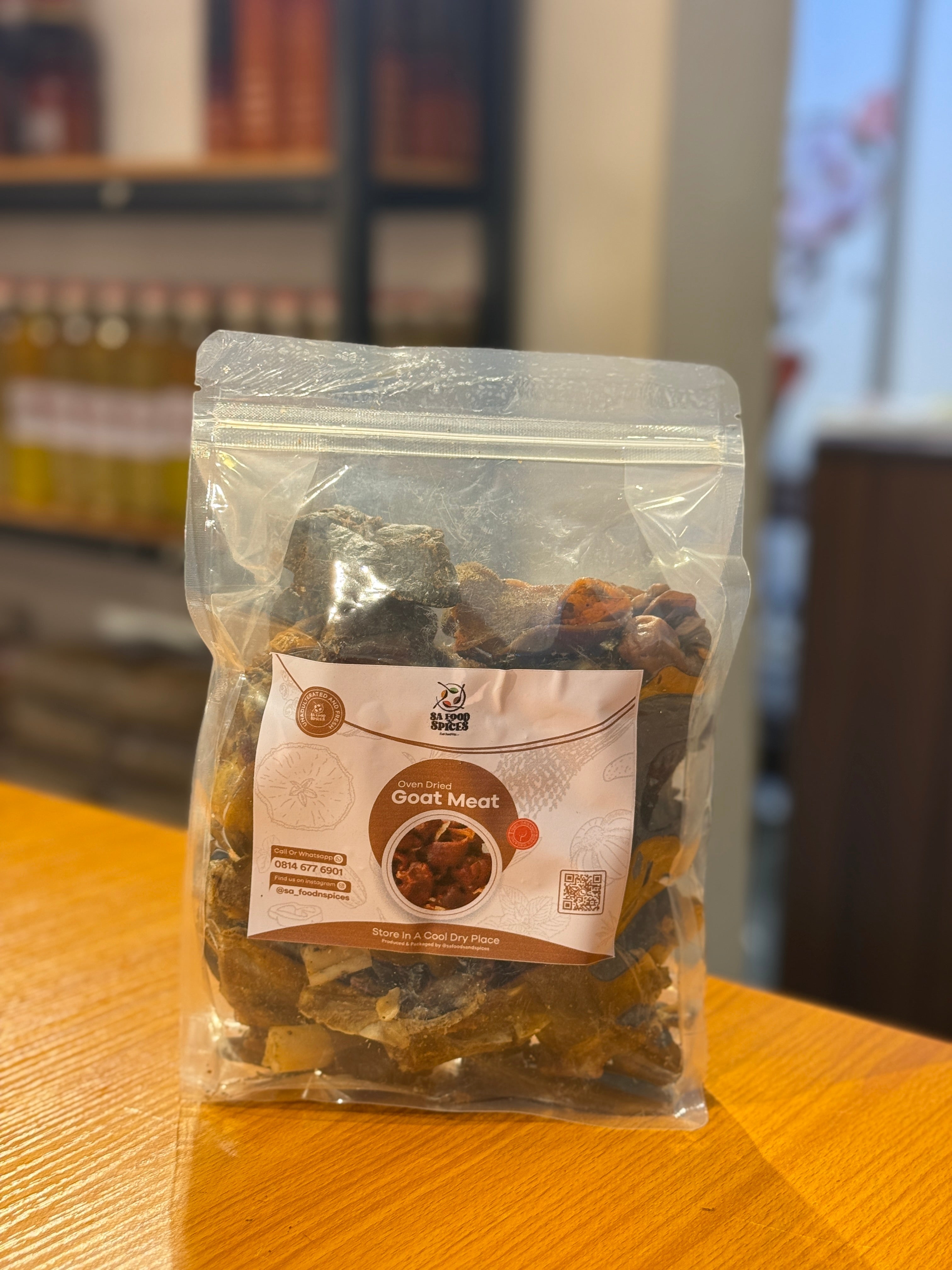 OVEN DRIED GOAT MEAT(25pcs)