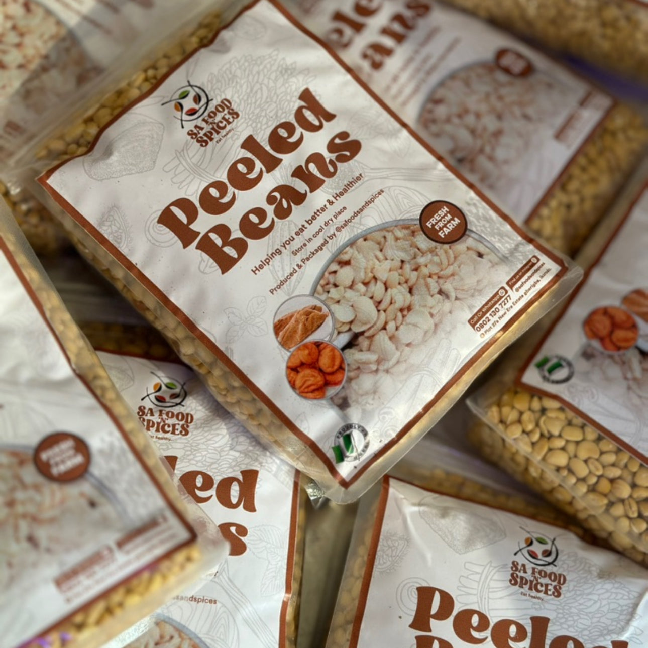 Peeled Beans